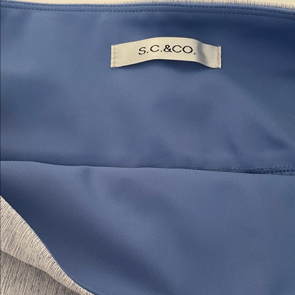 S.C.&CO. Tummy Control skirt Women's Stretch Under Short Light/Blue Size M/Z5 - Picture 9 of 11
